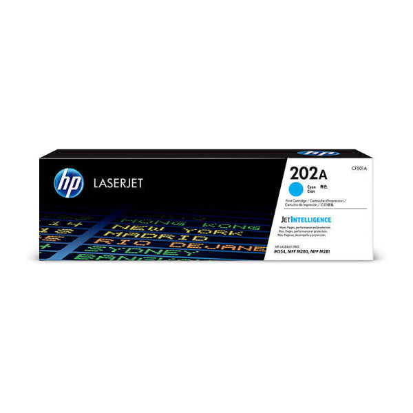 HP #202A Cyan Toner CF501A CF501A