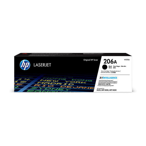 HP #206A Black Toner W2110A W2110A