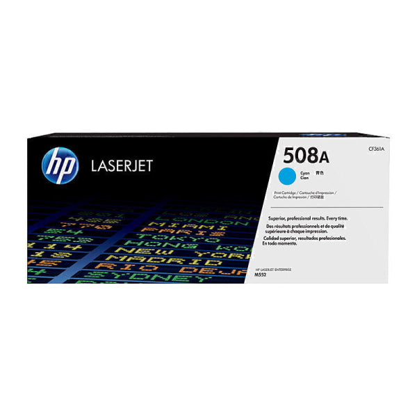 HP #508A Cyan Toner CF361A CF361A
