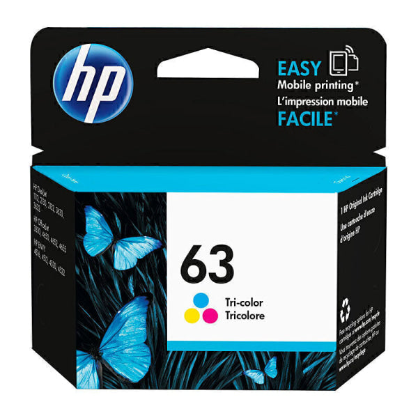 HP #63 Tri Col Ink F6U61AA F6U61AA