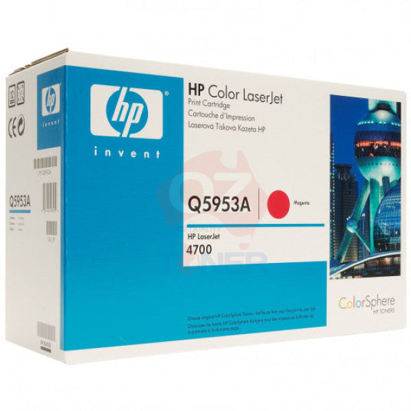 Genuine Hp #643A Magenta Toner Cartridge For Laserjet 4700/4700N/4700Dn/4700Dtn (11K Yield) Q5953A