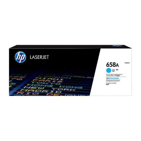 HP #658A Cyan Toner W2001A W2001A