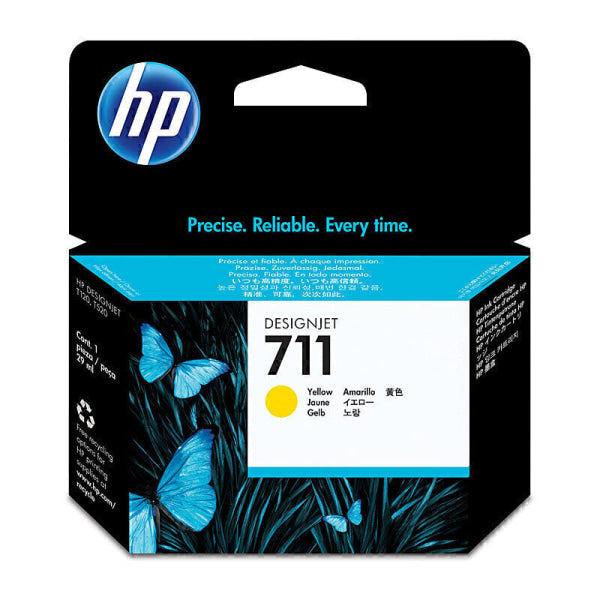 HP #711 29ml Yellow Ink CZ132A CZ132A