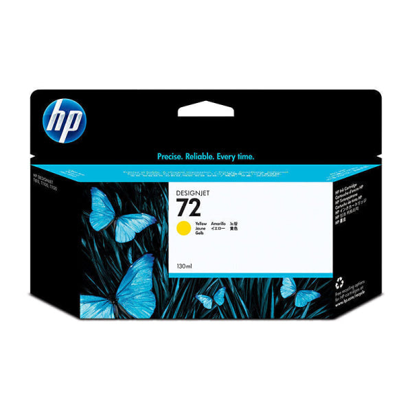 HP #72 130ml Yellow Ink C9373A C9373A