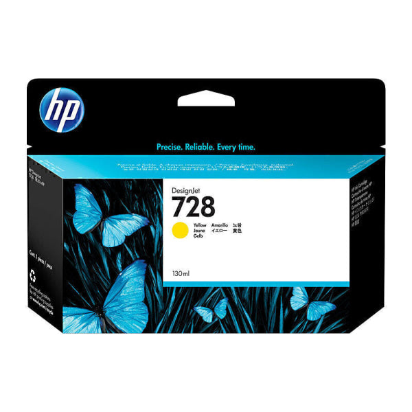 HP #728 130ml Yell Ink F9J65A F9J65A