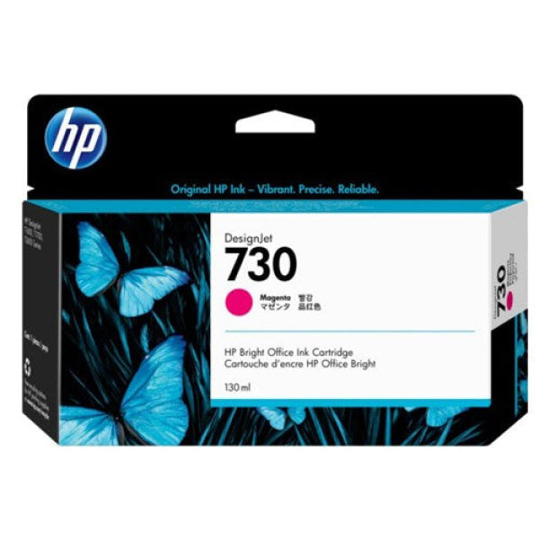 HP 730 130-ML MAGENTA DESIGNJET INK CARTRIDGE P2V63A