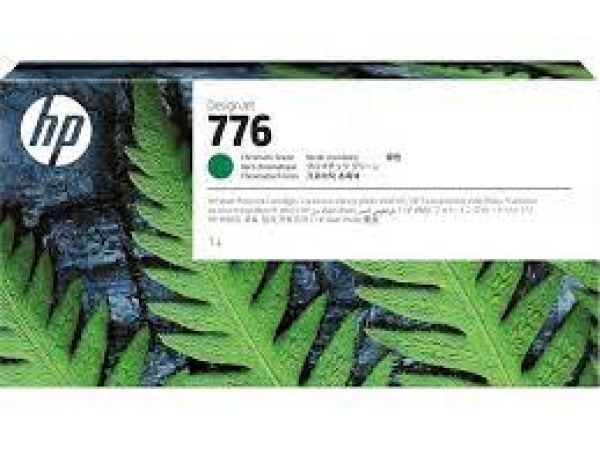 Genuine Hp 776 Chromatic Green Ink Cartridge For Designjet Z9 + Large Format Printer [1Xb03A]