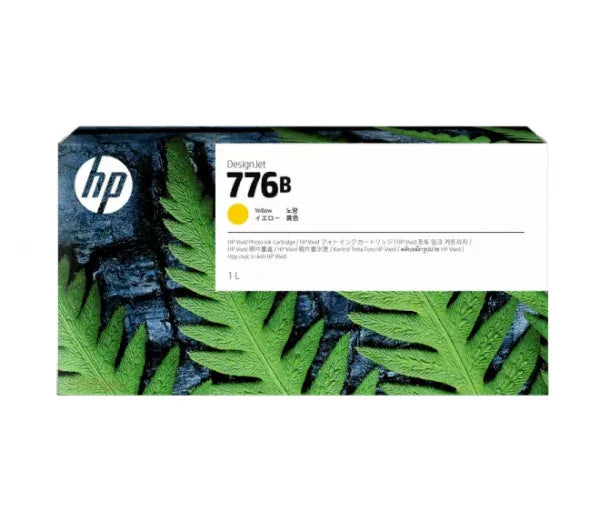 Genuine Hp 776B Yellow Ink Cartridge For Designjet Z9 + Large Format Printer 1000Ml [1Xb14A]