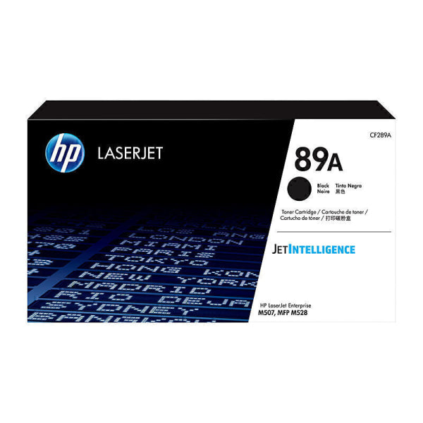 HP #89A Black Toner CF289A CF289A