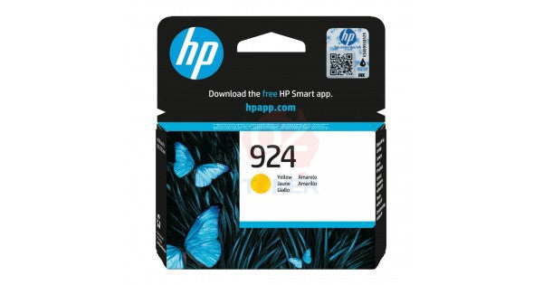 Genuine Hp #924 Yellow Ink Cartridge For Officejet Pro 8120E 8130E [4K0U5Na] -