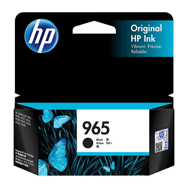 HP #965 Black Ink 3JA80AA 3JA80AA