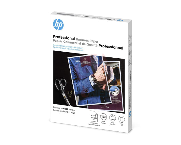 Genuine Hp A4 Professional Multipurpose Business Paper Matte 150 Sheets 200Gsm [7Mv80A] Photo