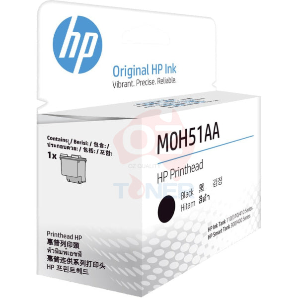 Genuine Hp M0H51Aa Original Black Gt Inkjet Printhead For Smart Tank Series Printers