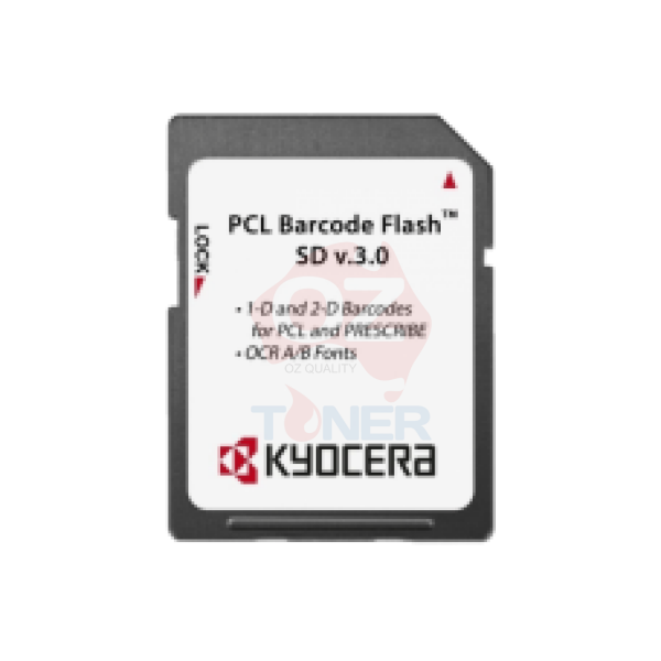 Genuine Kyocera Pcl Barcode Flash 3.0 Software For P4140Dn Printer Printer Accessories