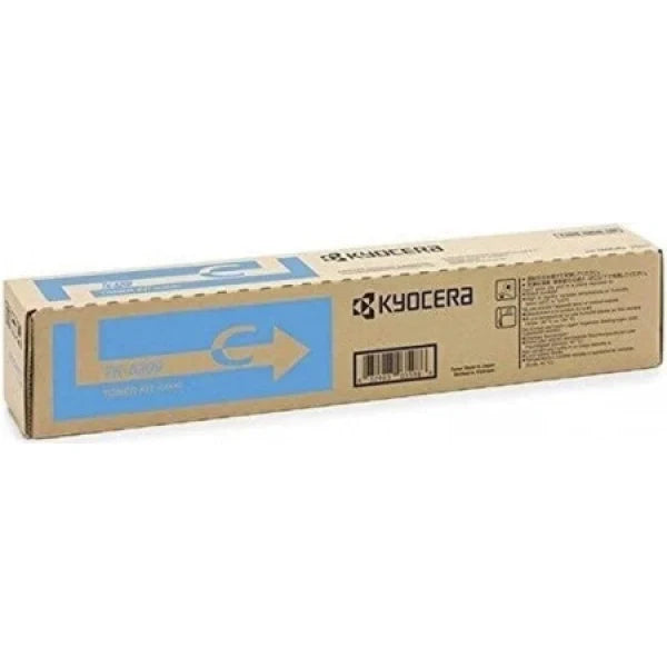 Genuine Kyocera Tk-5209 Cyan Toner Kit For Taskalfa 356Ci/358Ci (12K) [Tk5209C] Cartridge -