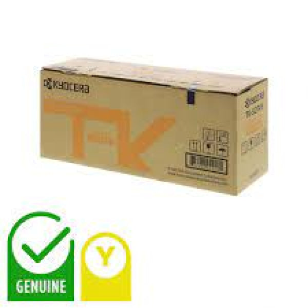 Genuine Kyocera Tk-5274 Yellow Toner Kit For M6230/M6630/P6230 (6K) [Tk5274Y] Cartridge -