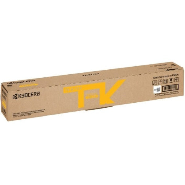 Genuine Kyocera Tk-5319 Yellow Toner Kit For Taskalfa 408Ci (15K) [Tk5319Y] Cartridge -