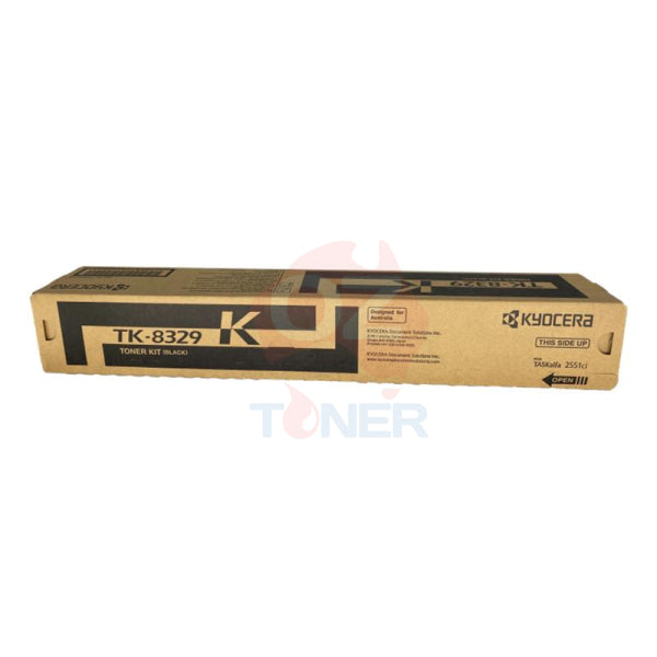 Genuine Kyocera Tk-8329 Black Toner Kit For Taskalfa 2551Ci (18K) [Tk8329K] Cartridge -