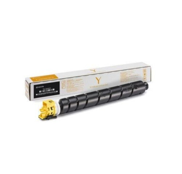Genuine Kyocera Tk-8349 Yellow Toner Kit For Taskalfa 2552Ci/2553Ci (12K) [Tk8349Y] Cartridge -