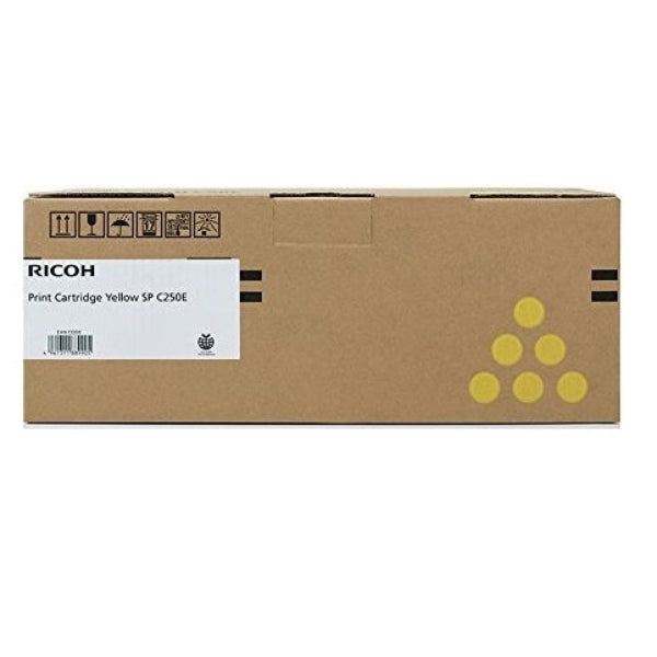 Genuine Ricoh 408347 Yellow Toner Cartridge (6.3K) For M C250Fw/Pc301W -
