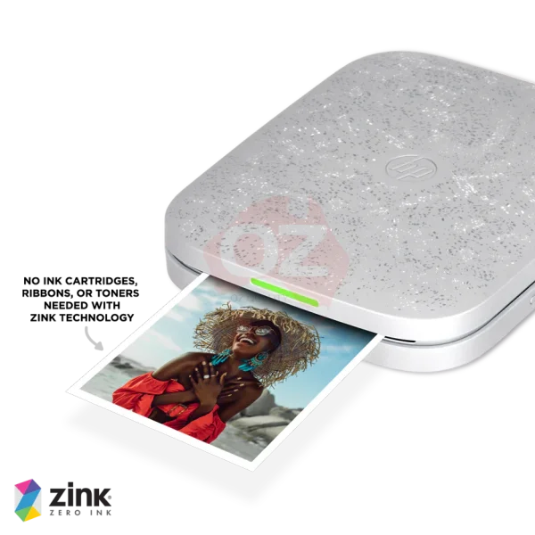 Hp 3.5 X 4.25” Zink Sticky-Backed Photo Paper For Sprocket 3X4 Printer (50X Pack) [Hpiz3X450]