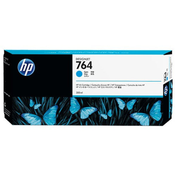 Hp 764 300-Ml Cyan Ink Cartridge C1Q13A For T3500 [C1Q13A]
