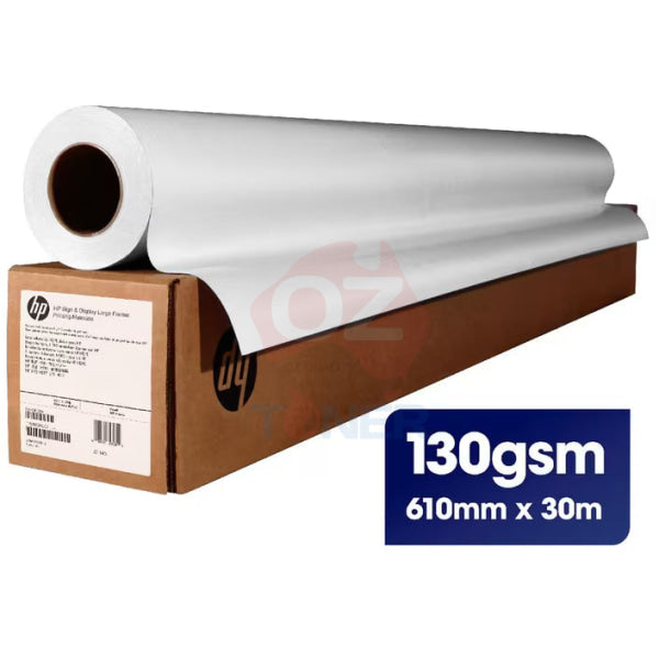 Hp C6029C A1/24 Inch Coated Paper Roll 130Gsm [610Mm X 30M]