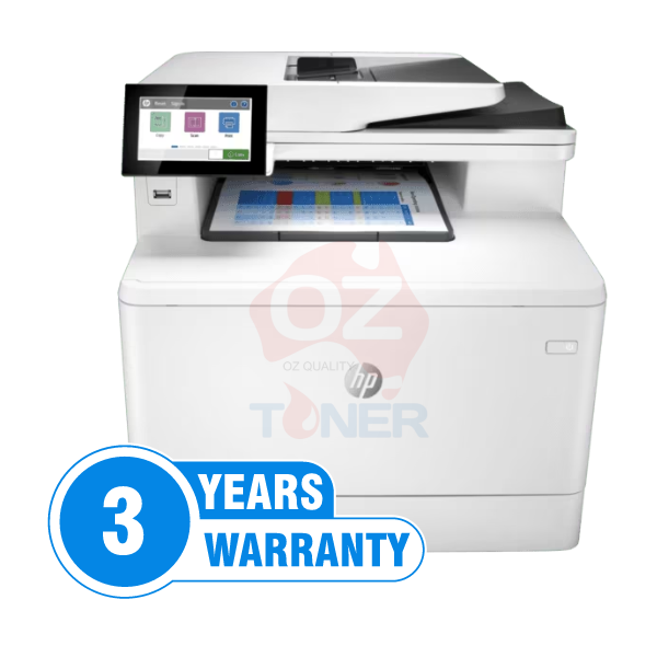 Hp Color Laserjet Enterprise Mfp M480F Laser Multifunction Printer + 3-Year Nbd Wty [3Qa55A-U11F6E]