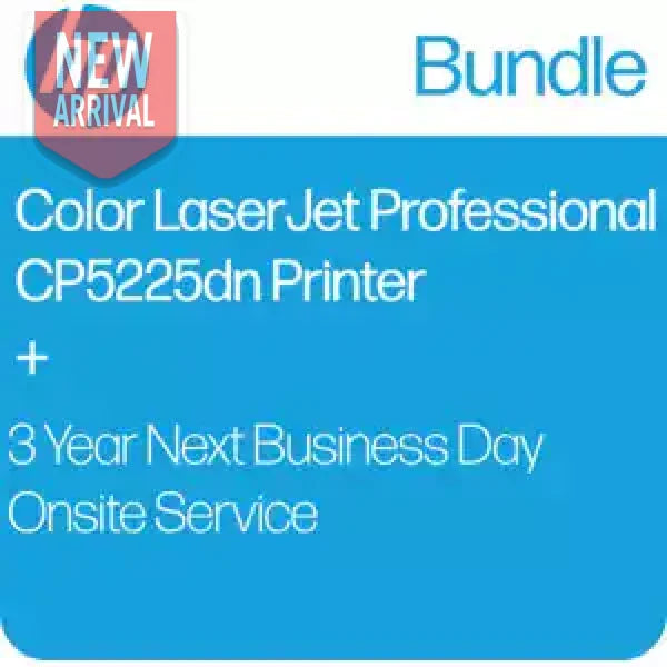 Hp Color Laserjet Pro Cp5225Dn A3 Laser Sfp Printer + Bonus: 3-Year Nbd Wty [Ce712A-Uq496E] Printer