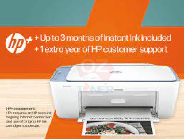 Hp Deskjet 2823E All-In-One Wireless Printer #67 Ink Set Instant Enabled [588Q3A] Inkjet Colour