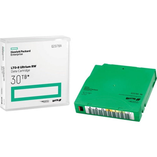 Hp Enterprise Lto-8 Ultrium 30Tb Rw Non Custom Data Cartridge (20X Pack) [Q2078An]