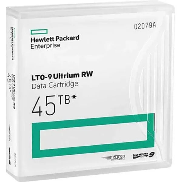 Hp Enterprise Lto-9 Ultrium 45Tb Rw Custom Labeled Data Cartridge (20X Pack) [Q2079Al]
