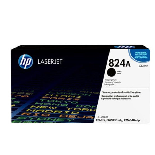HP BLACK IMAGE DRUM 35000 PAGE YIELD FOR CLJ CP6015 CM6040 CB384A