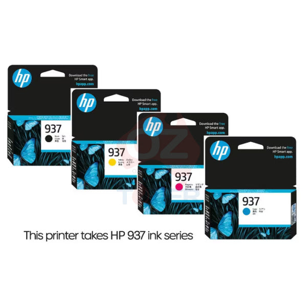 Hp Officejet Pro 9130E All-In-One Printer 25Ipm With #937 & #937E Ink [404N0B] Inkjet Colour Multi
