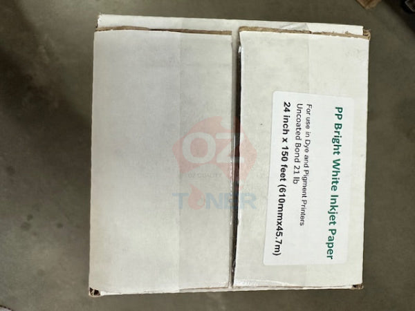 Hp Q1396A Universal Uncoated Bond Paper 80Gsm [610Mm X 45.7M] For Use In Dye And Pigment Printers