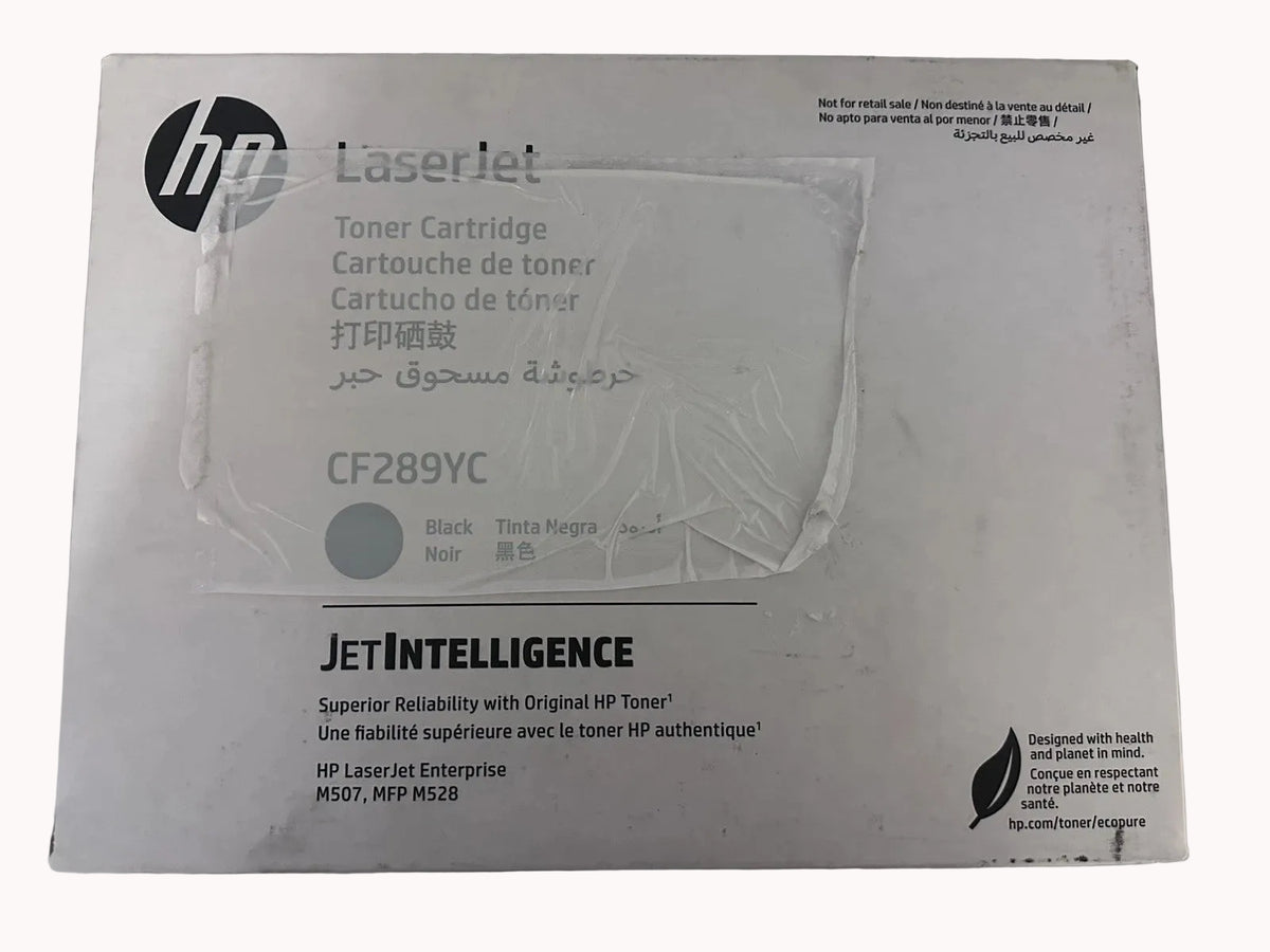 HP #89Y Extra High Yield Black Toner Cartridge for LaserJet M507x M528z (20K) [CF289YC]
