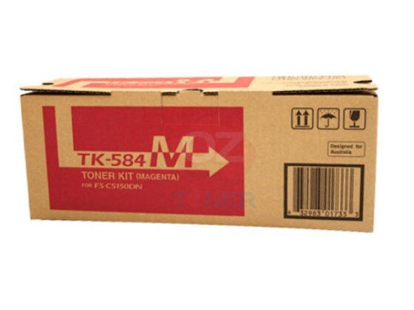 Kyocera Genuine Tk-584M Magenta Toner Cartridge For Fsc5150Dn P6021Cdn (2.8K) 1T02Ktbas0 -
