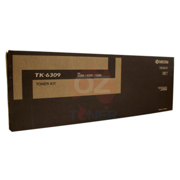 Kyocera Genuine Tk-6309 Black Toner Kit For Taskalfa 3500I/3501I/4500I/5500I (35K) [Tk6309K]