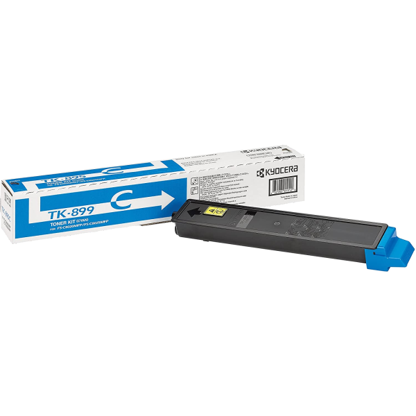 Kyocera Tk-899C Genuin Cyan Toner Kit For Fs-C8020/C8025/Fsc8520/Fsc8525Mfp (6K) [Tk899C] Cartridge
