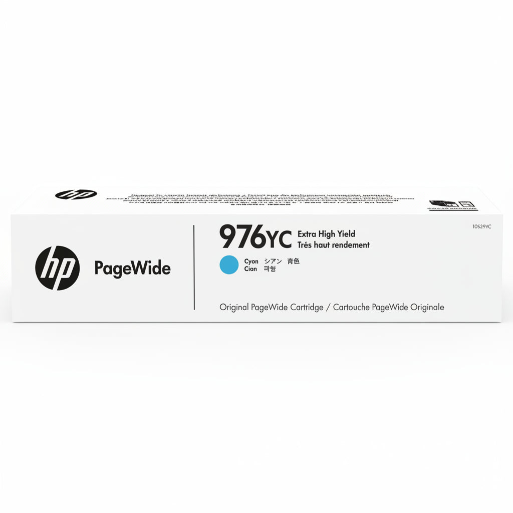 Genuine HP 976YC Cyan High Yield Ink Cartridge L0S29YC (16K)