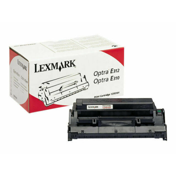 Lexmark Black Toner Yield 6000 Pages For Optra E310 E312 9312 13T0101