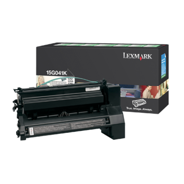 Lexmark Genuine 15G041K BLACK Return Program Print Cartridge for C752