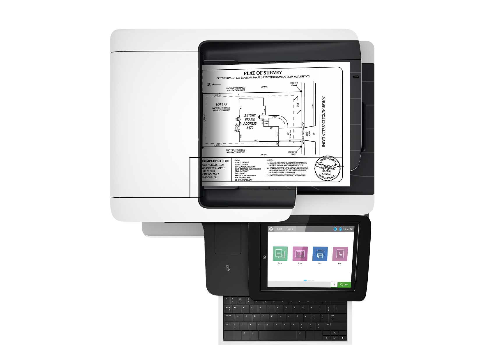 HP LaserJet Enterprise M528z A4 Mono Multifunction Printer – Duplex, Wireless, Fax
