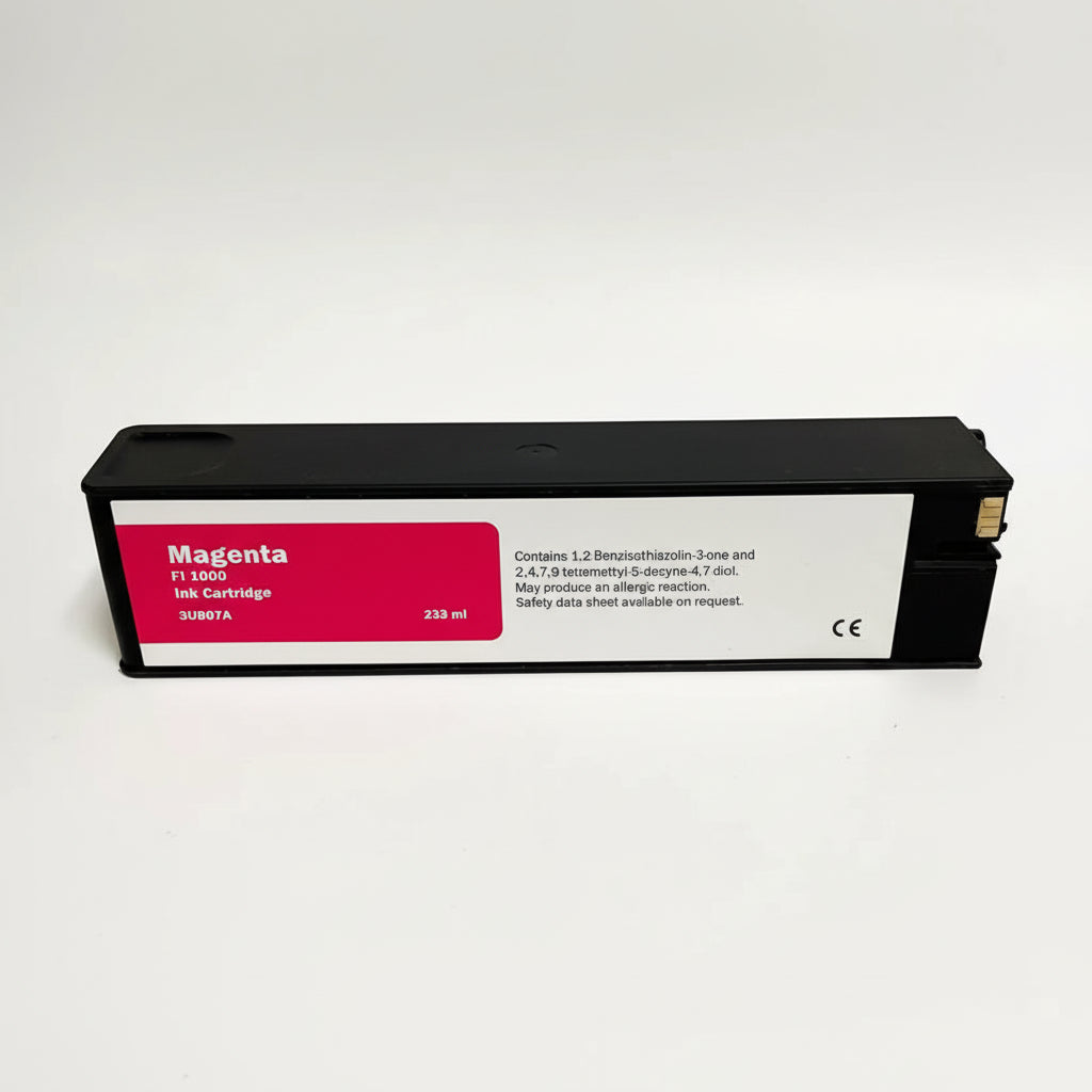HP FI-1000 Magenta Ink Cartridge 3UB07A for iJetColor 1175 1175C 1175Pro Fixed Imager 1000