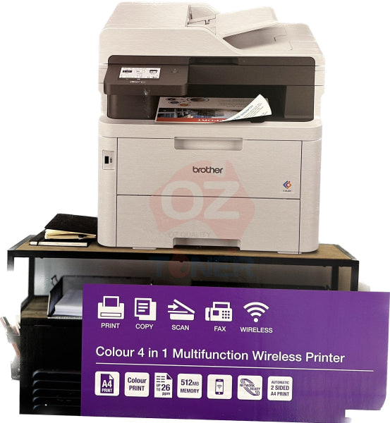 *New!* Brother Mfc-L3760Cdw A4 Multifunction Color Laser Printer + Duplex + Adf 26Ppm Printer