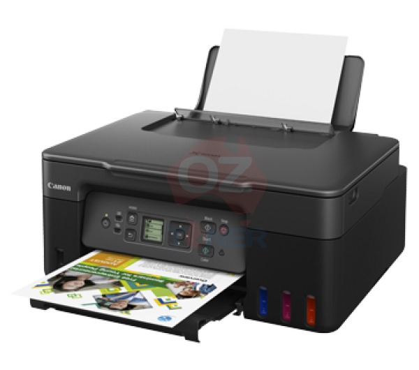 *New!* Canon Pixma Ink Efficient G3770 3-In-1 Refillable Tank Mfp Printer+Lcd Display+Gi71 Bottle