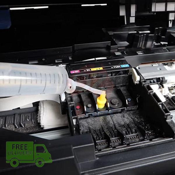 Oz Universal Printhead Cleaning Solution Kit For Canon/Epson/Hp Inkjet Printer (100Ml) Maintenance