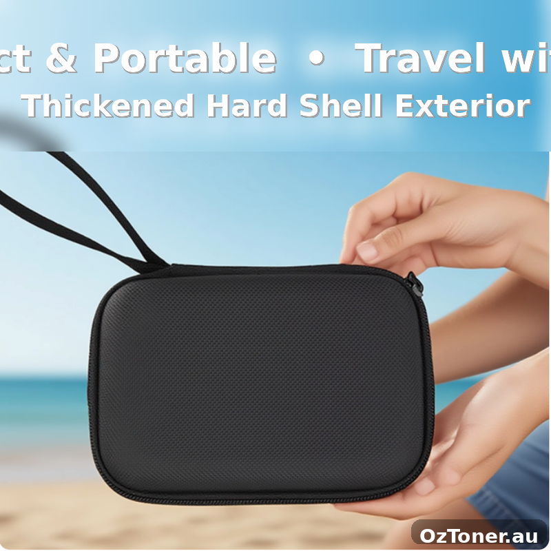 OZ Hard Case for HP Sprocket Portable 2×3″ Instant Photo Printer – EVA Protective Carry Case with Mesh Pocket