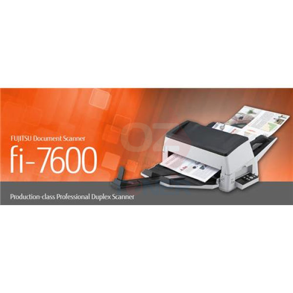 Fujitsu Fi-7600 A3 Duplex Document Scanner With 100Ppm/300Sheet Adf/Usb3.1 [Fi7600]