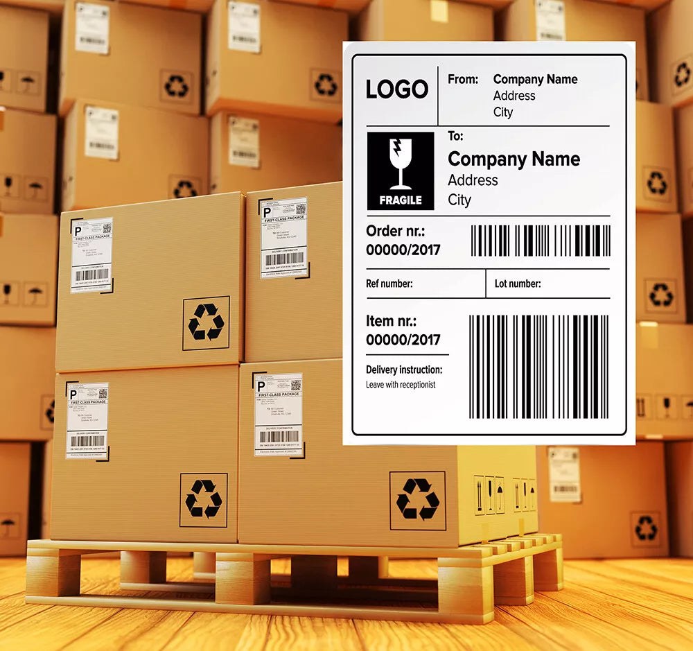 OZ Direct Thermal Labels 100×150mm (4"×6") – Roll of 400 for Fastway, AusPost & eParcel